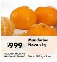Disco Mandarina nova oferta