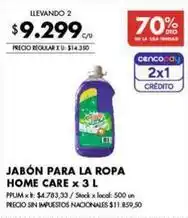 Disco Jabón para la ropa oferta