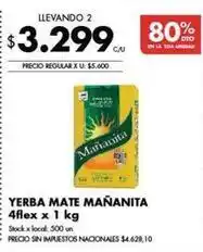 Disco Mañanita - yerba mate mañanita oferta