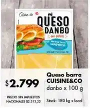 Disco Queso barra danbo oferta