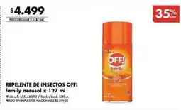 Disco Repente de insectos family aerosol oferta