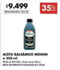 Disco Aceto balsamico oferta