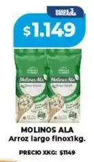 Supermayorista Vital Molinos ala - arroz largo fino oferta