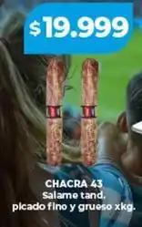 Supermayorista Vital Chacra 43 - salame tand. picado fino y grueso oferta