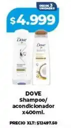 Supermayorista Vital Dove - shampoo/acondicionador oferta