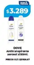 Supermayorista Vital Dove - antitranspirante aerosol oferta