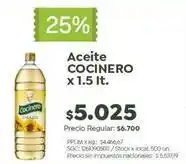 Jumbo Cocinero - aceite girasol oferta