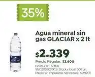 Jumbo Glaciar - agua mineral sin gas oferta
