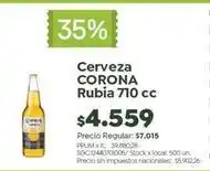 Jumbo Corona - cerveza rubia 710 cc oferta
