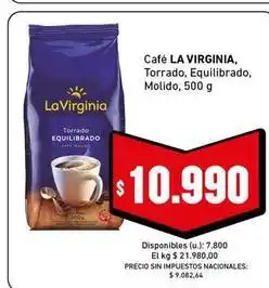 Cooperativa Obrera La virginia - café torrado, equilibrado, molido oferta
