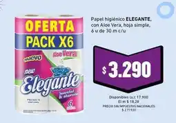 Cooperativa Obrera Elegante - papel higiénico oferta