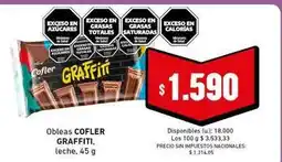 Cooperativa Obrera Cofler - obleas oferta