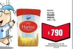 Cooperativa Obrera Primer - harina de trigo primer oferta