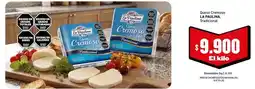 Cooperativa Obrera La paulina - queso cremoso oferta