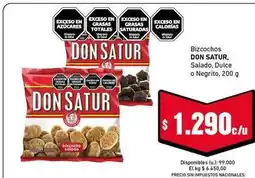 Cooperativa Obrera Don satur - bizcochos salado, dulce o negrito oferta