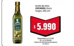 Cooperativa Obrera Cocinero - aceite de oliva extra virgen oferta