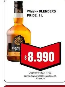 Cooperativa Obrera Blenders - whisky blenders pride oferta