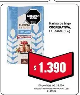 Cooperativa Obrera Coperativa - harina de trigo oferta