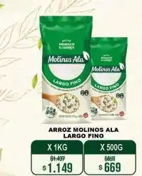 Makro Molinos ala - arroz largo fino oferta