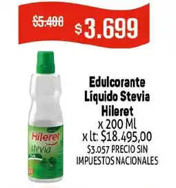 Makro Hileret edulcorante líquido stevia oferta