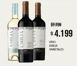 Makro Emilia - vino varietales oferta