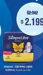 Makro Siempre libre - normal suave ca x 8u 599040 oferta