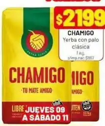 Almacor Chamigo - yerba con palo clásica oferta