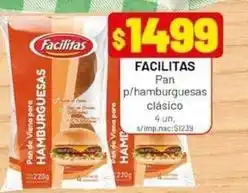 Almacor Pan p/hamburguesas clásico oferta