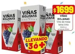 Almacor Viñas riojanas - vino de mesa tetra tinto oferta