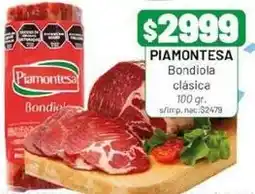 Almacor Piamontesa - bondiola oferta