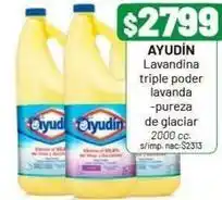 Almacor Pureza - lavandina triple poder lavanda -pureza de glaciar 2000 cc oferta