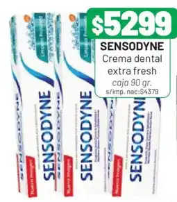 Almacor Sensodyne crema dental extra fresh oferta