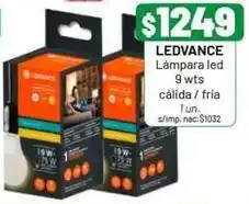 Almacor Ledvance - lámpara led 9 wts oferta