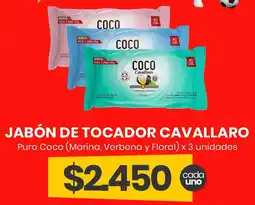Super Nataly Cavallaro jabón de tocador oferta
