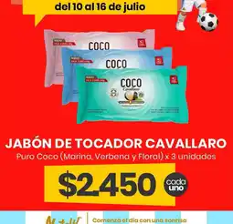 Super Nataly Cavallaro jabón de tocador oferta