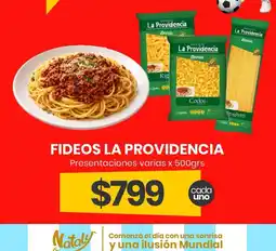 Super Nataly La providencia fideos secos oferta