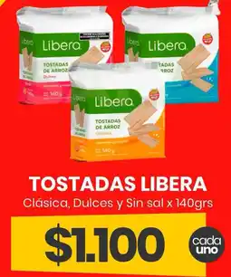 Super Nataly Tostadas libera clásica, dulces y sin sal oferta
