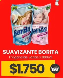 Super Nataly Suavizante borita fragancias varias oferta