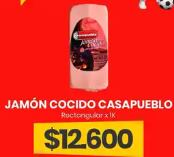 Super Nataly Casapueblo jamón cocido rectangular oferta