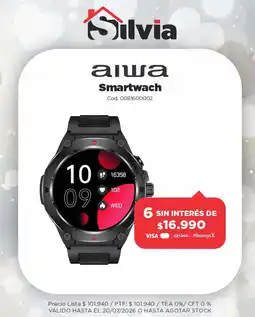 Casa Silvia aiiwa smartwatch oferta