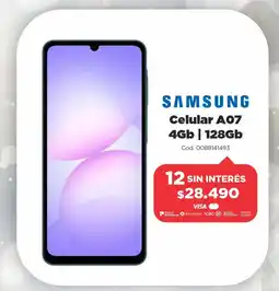 Casa Silvia Samsung celular a07 oferta
