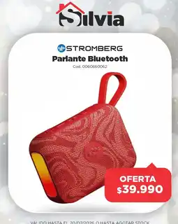 Casa Silvia Stromberberg parlante bluetooth oferta