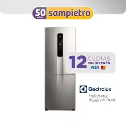Sampietro Electrolux heladera lb55s no frost oferta
