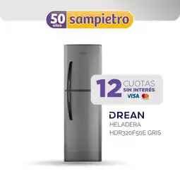 Sampietro Drean heladera gris oferta