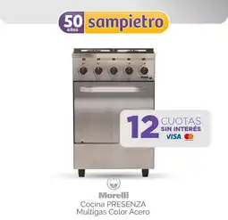 Sampietro Morelli cocina presenza oferta