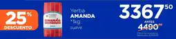 Supermercados Monarca Amanda yerba mate suave oferta
