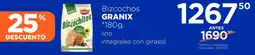 Supermercados Monarca Granix bizcochitos oferta
