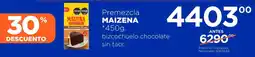 Supermercados Monarca Maizena premezcla bizcochuelo chocolate oferta