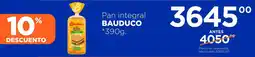 Supermercados Monarca Bauduco pan integral oferta