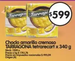 Supermercados Buenos Días Tarragona choclo amarillo cremoso oferta